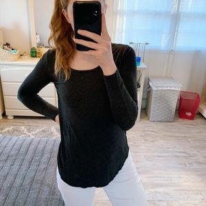 A&F Dark Grey Long Sleeve ⚡️Size S